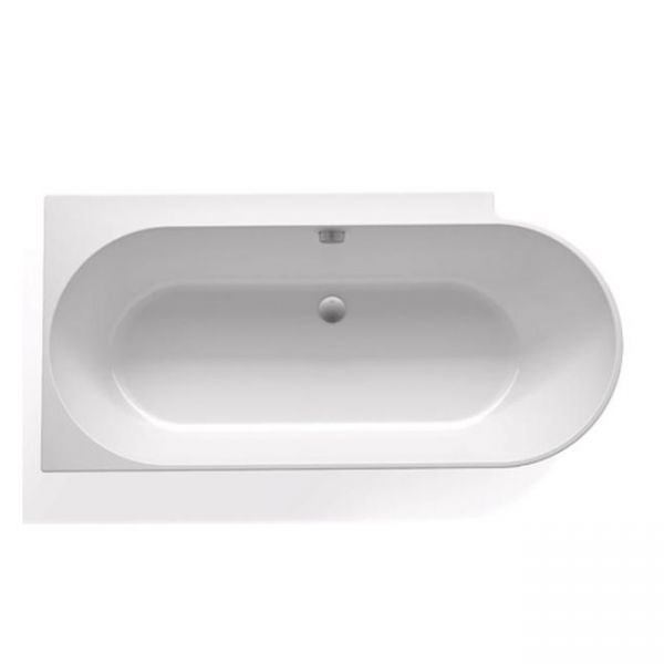 Waters Baths Ebb Hybrid 1660mm Left Hand Shower Bath