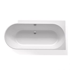 Waters Baths Ebb Hybrid 1660mm Right Hand Shower Bath