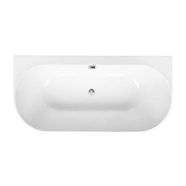 Waters Baths Loche 1660mm Back to Wall Double Ended Bath #2