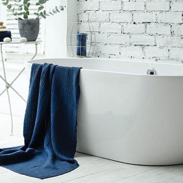 Waters Baths Loche 1660mm Back to Wall Double Ended Bath #5