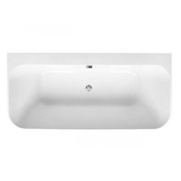 Waters Baths River 1600mm Back to Wall Double Ended Bath #2