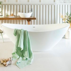Waters Baths Breeze 1720mm Gloss White Freestanding Bath