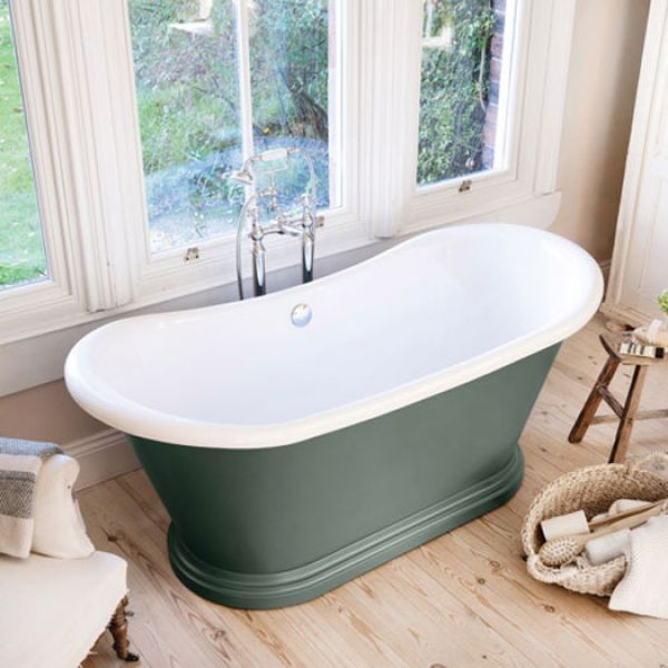 Waters Baths Darcy 1820mm Freestanding Boat Bath #2