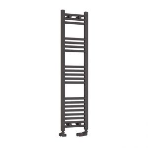 Eastbrook Wendover 1200 x 300 Straight Matt Anthracite Towel Rail
