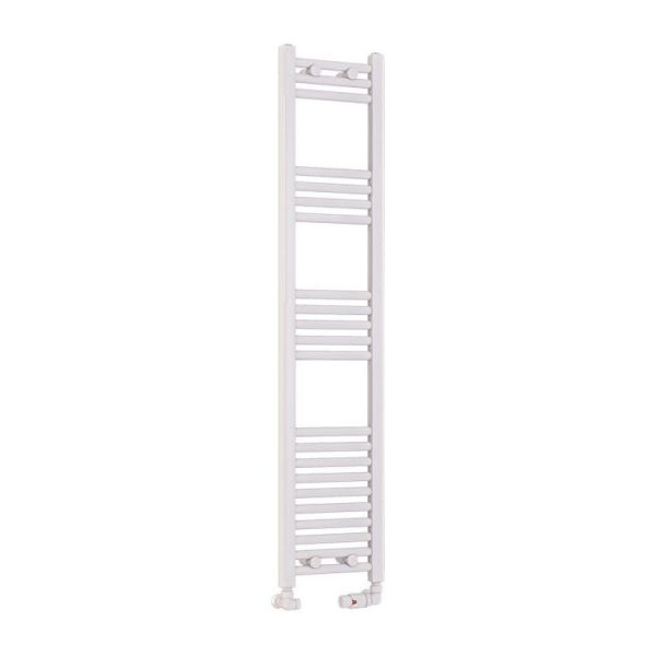 Eastbrook Wendover 1400 x 300 Straight Gloss White Towel Rail