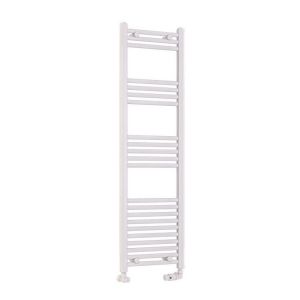 Eastbrook Wendover 1400 x 400 Straight Gloss White Towel Rail