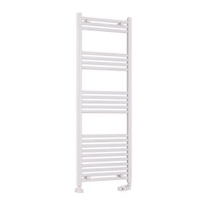 Eastbrook Wendover 1400 x 500 Straight Gloss White Towel Rail