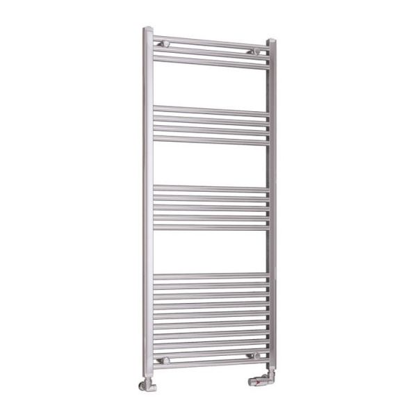 Eastbrook Wendover 1400 x 600 Straight Chrome Towel Rail