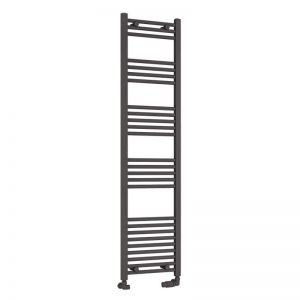 Eastbrook Wendover 1600 x 400 Straight Matt Anthracite Towel Rail