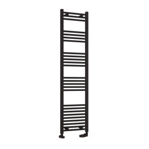 Eastbrook Wendover 1600 x 400 Straight Matt Black Towel Rail