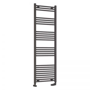 Eastbrook Wendover 1600 x 500 Straight Matt Anthracite Towel Rail