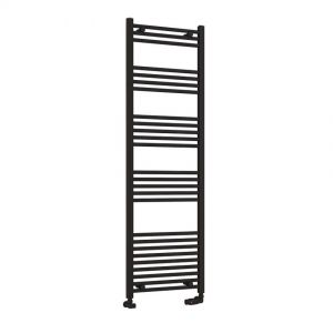 Eastbrook Wendover 1600 x 500 Straight Matt Black Towel Rail