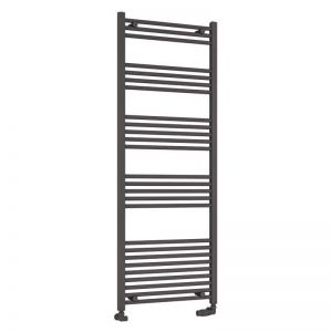 Eastbrook Wendover 1600 x 600 Straight Matt Anthracite Towel Rail