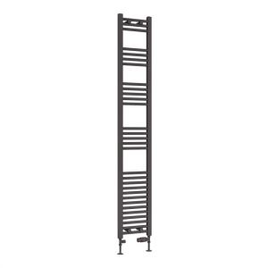 Eastbrook Wendover 1800 x 300 Straight Matt Anthracite Towel Rail