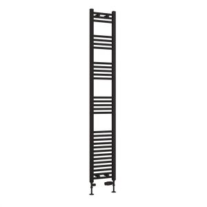 Eastbrook Wendover 1800 x 300 Straight Matt Black Towel Rail