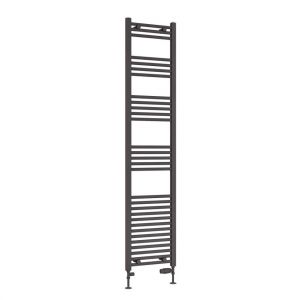 Eastbrook Wendover 1800 x 400 Straight Matt Anthracite Towel Rail