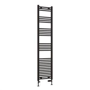 Eastbrook Wendover 1800 x 400 Straight Matt Black Towel Rail