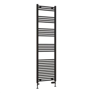 Eastbrook Wendover 1800 x 500 Straight Matt Black Towel Rail