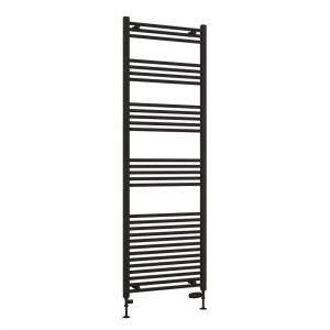 Eastbrook Wendover 1800 x 600 Straight Matt Black Towel Rail
