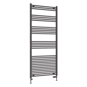 Eastbrook Wendover 1800 x 750 Straight Matt Anthracite Towel Rail