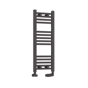 Eastbrook Wendover 800 x 300 Straight Matt Anthracite Towel Rail