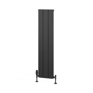 Eastbrook Withington 1200 x 280 Matt Anthracite Aluminium Designer Radiator