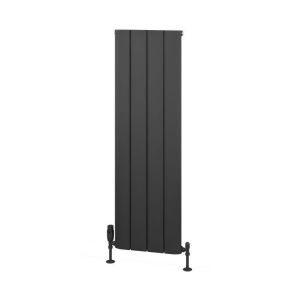 Eastbrook Withington 1200 x 375 Matt Anthracite Aluminium Designer Radiator
