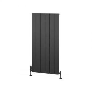 Eastbrook Withington 1200 x 565 Matt Anthracite Aluminium Designer Radiator