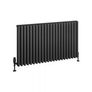 Eastbrook Witney 600 x 1040 Matt Anthracite Aluminium Designer Radiator