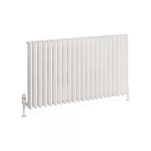 Eastbrook Witney 600 x 1040 Matt White Aluminium Designer Radiator