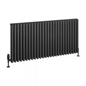 Eastbrook Witney 600 x 1230 Matt Anthracite Aluminium Designer Radiator