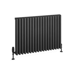 Eastbrook Witney 600 x 850 Matt Anthracite Aluminium Designer Radiator