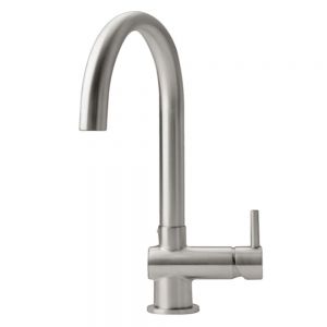 JTP Zecca Chrome Swivel Kitchen Mixer Tap