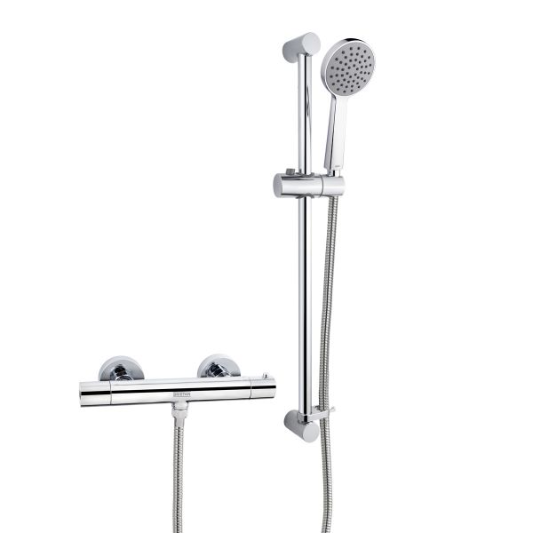 Bristan ZING Basic Cool Touch Bar Mixer with Standard Connections, SM kit ZI SHXSMCT C