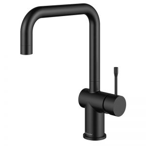 Clearwater Zodiac D Single Lever Matt Black Twist & Spray Monobloc Kitchen Sink Mixer Tap