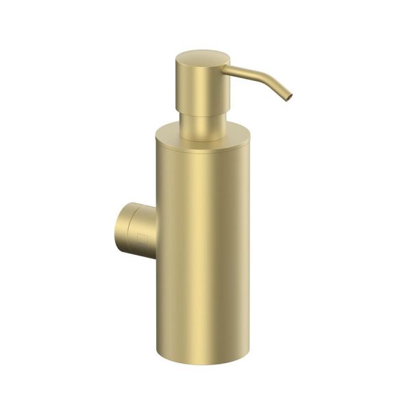 Vado Zoo Satin Brass Wall Mounted Soap Dispenser