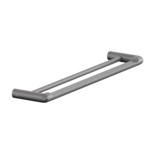 Vado Zoo Pewter Double Towel Rail 600mm