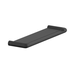 Vado Zoo Matt Black Shower Shelf 460mm