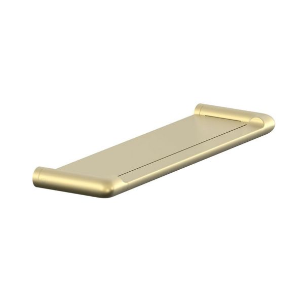 Vado Zoo Satin Brass Shower Shelf 460mm