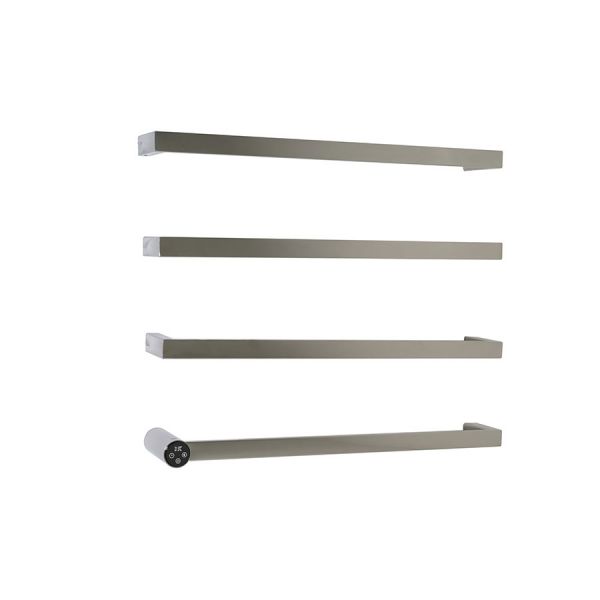JTP Zyon Chrome 486 x 600 Designer Electric Towel Rail