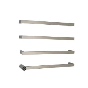 JTP Zyon Stainless Steel 486 x 600 Designer Electric Towel Rail