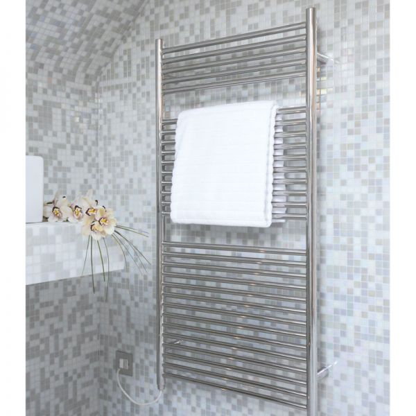JIS Sussex Ansty 1191mm x 600mm High Output Stainless Steel Towel Rail #3