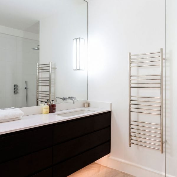 JIS Sussex Ashdown 1250mm x 520mm Stainless Steel Towel Rail #2