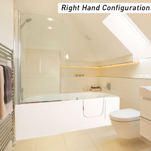 Mantaleda Avrail 1700 Walk In Shower Bath #2