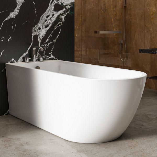 Charlotte Edwards Belgravia Gloss White 1700 Single Ended Bath