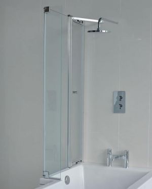 Britton EcoSquare 820 Left Hand Bath Screen Inc Access Panel BS8L