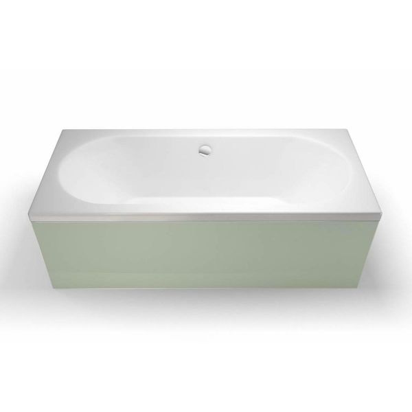 Britton Cleargreen Verde 1800 x 800 Double Ended Bath R10