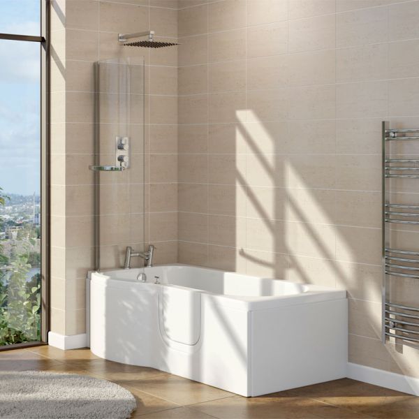 Mantaleda Calypso 1700 Walk In Shower Bath #5