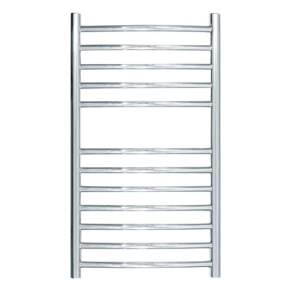 JIS Sussex Camber 700mm x 400mm ELECTRIC Stainless Steel Curved Towel Rail