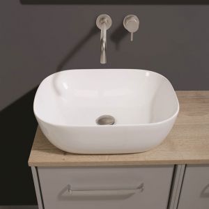Crosswater Amalfi 450 x 325 Countertop Basin without Overflow